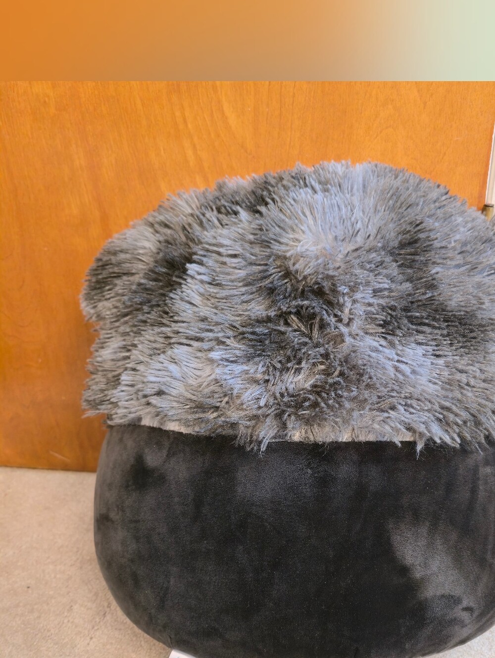 16-18” Wallis Bigfoot Black Gray Tie-dye Mane Squishmallows Stuffed Plush Toy - Picture 10 of 13